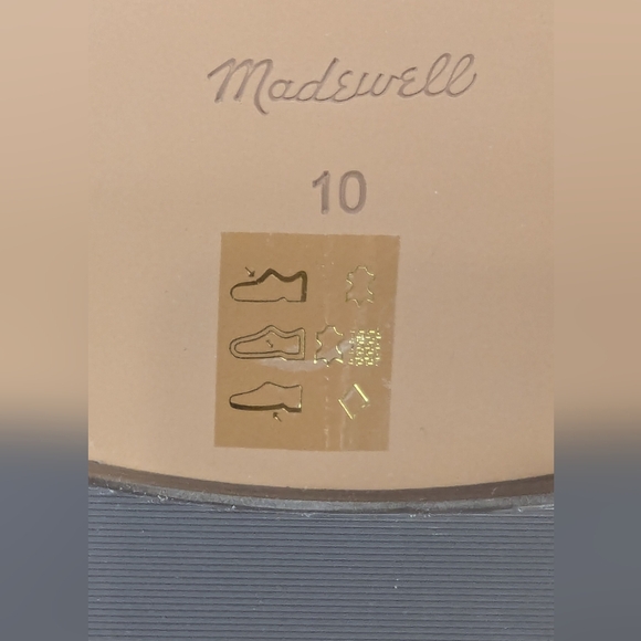 Madewell Size 10 Men's Oxford Loafers NWT Light Brown - Picture 8 of 10